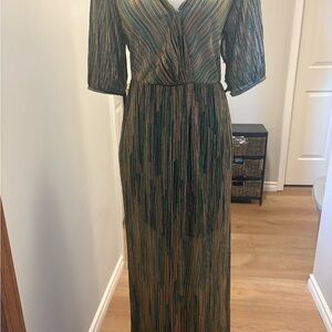 Elegant Multicolor Maxi Dress